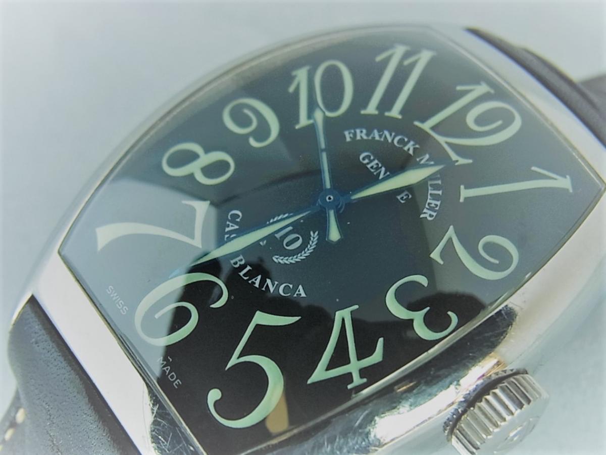 フランクミュラーカサブランカ 10周年モデル 8880C　時計本体のみ 買取り実績　フェイス斜め画像