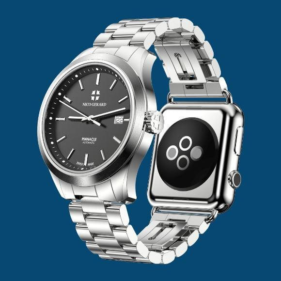 アップルウォッチとスイスの時計ブランド『NICO GERARD(ニコジェラルド)』をフュージョンさせた腕時計プレオーダー受付中