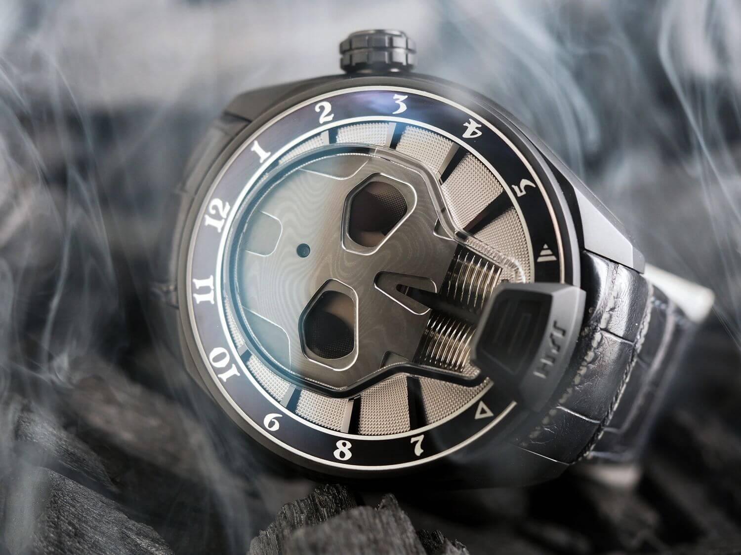 ダマスカス鋼を採用したHYT最新作「スカル　バッドボーイ(SKULL BAD BOY)151-DL-43-NF-AS」