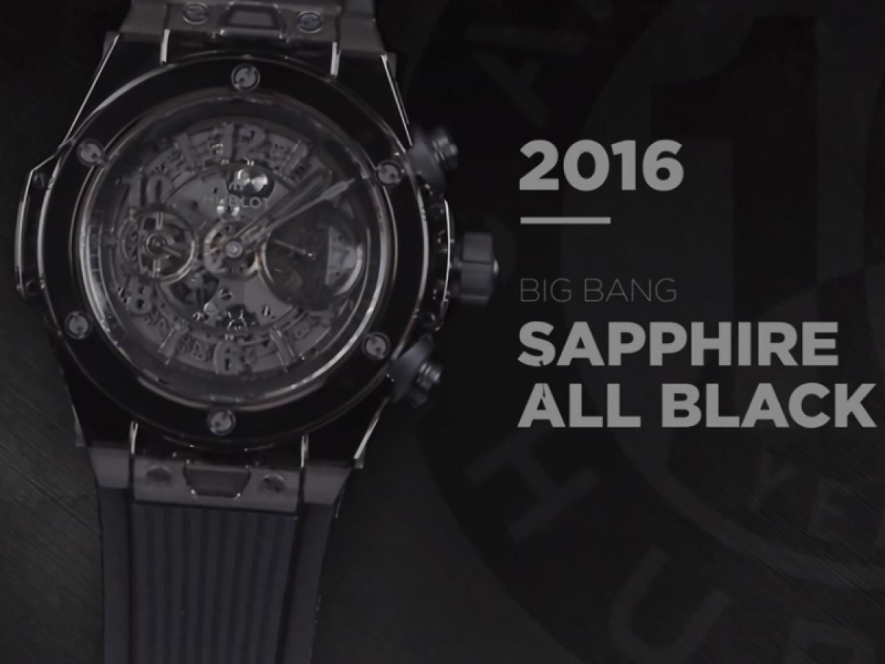 2016年新作モデル ビッグ・バン ウニコ オールブラック サファイア 411