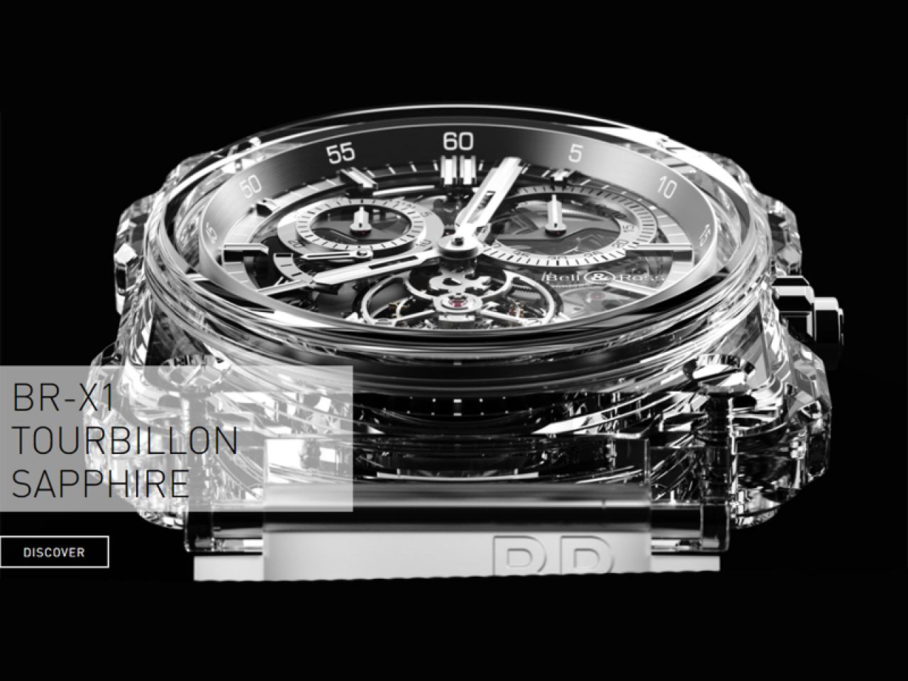 BR-X1トゥールビヨンクロノグラフサファイアBRX1-CHTB-SAPHIR-1