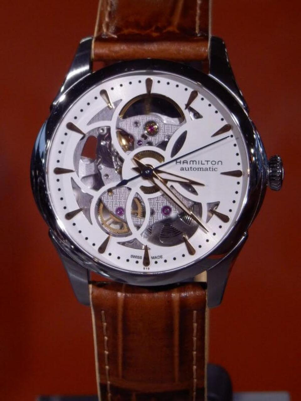 ハミルトン2016新作　ジャズマスタースケルトンレディ