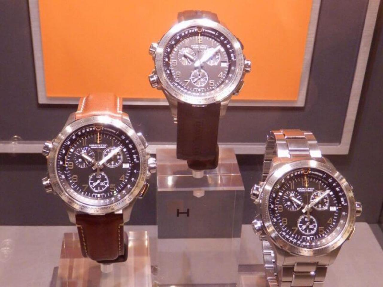 ハミルトン2016新作　カーキ X-ウィンド GMT