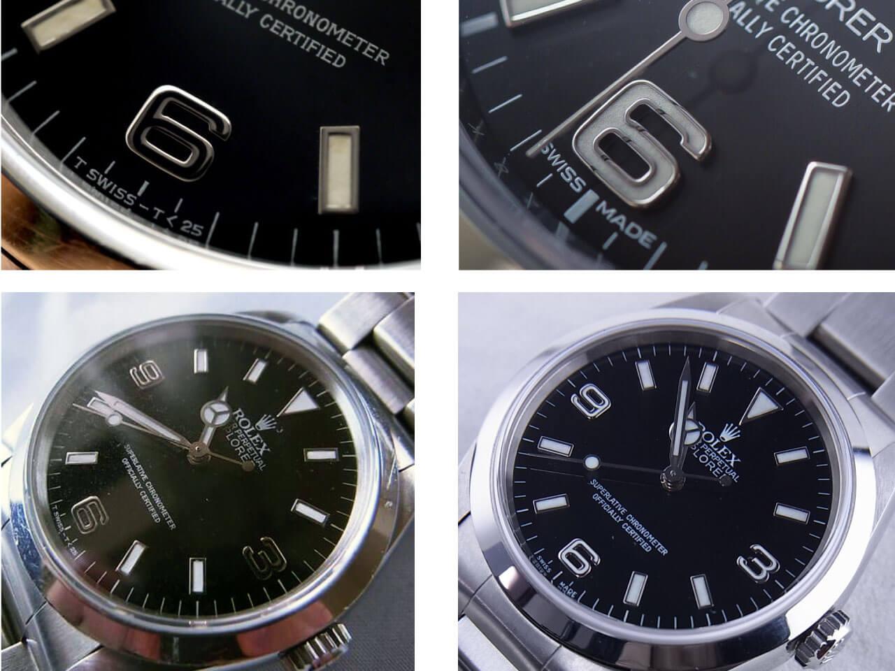 ロレックスエクスプローラー1 高額買取ポイント ブラックアウト とは 時計買取のピアゾ