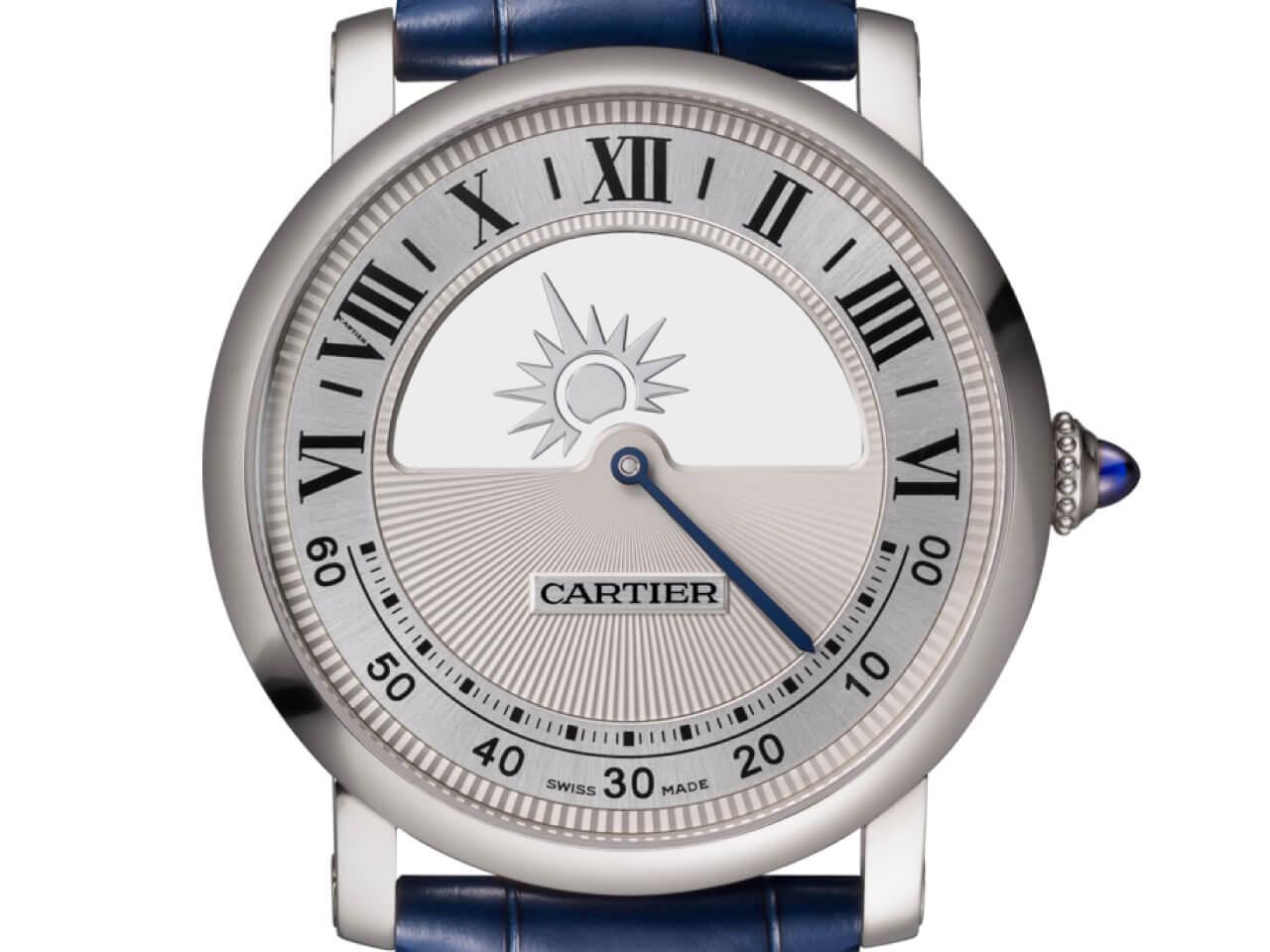 カルティエ（Cartier）SIHH2018新作　ロトンド ドゥ カルティエ ミステリアスムーブメント ウォッチ　デイ＆ナイト　 WHRO0043
