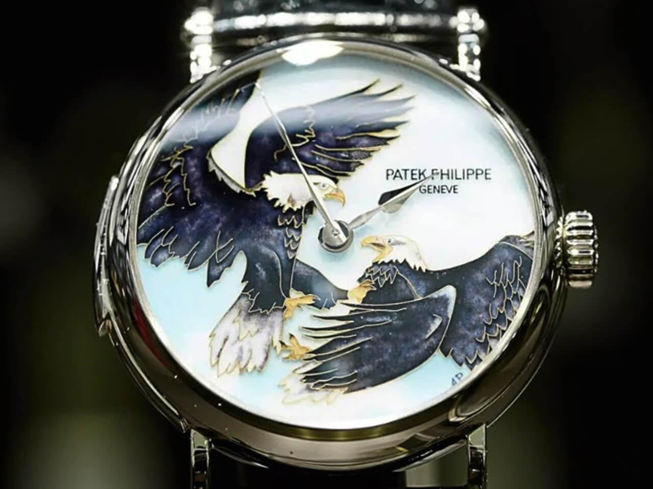 パテック・フィリップ（PATEK PHILIPPE）新作5538G-010 トゥールビヨン ミニッツリピーター ”Eagles in flight” ケース素材：ホワイトゴールド（WG)バーゼルワールド2018新作