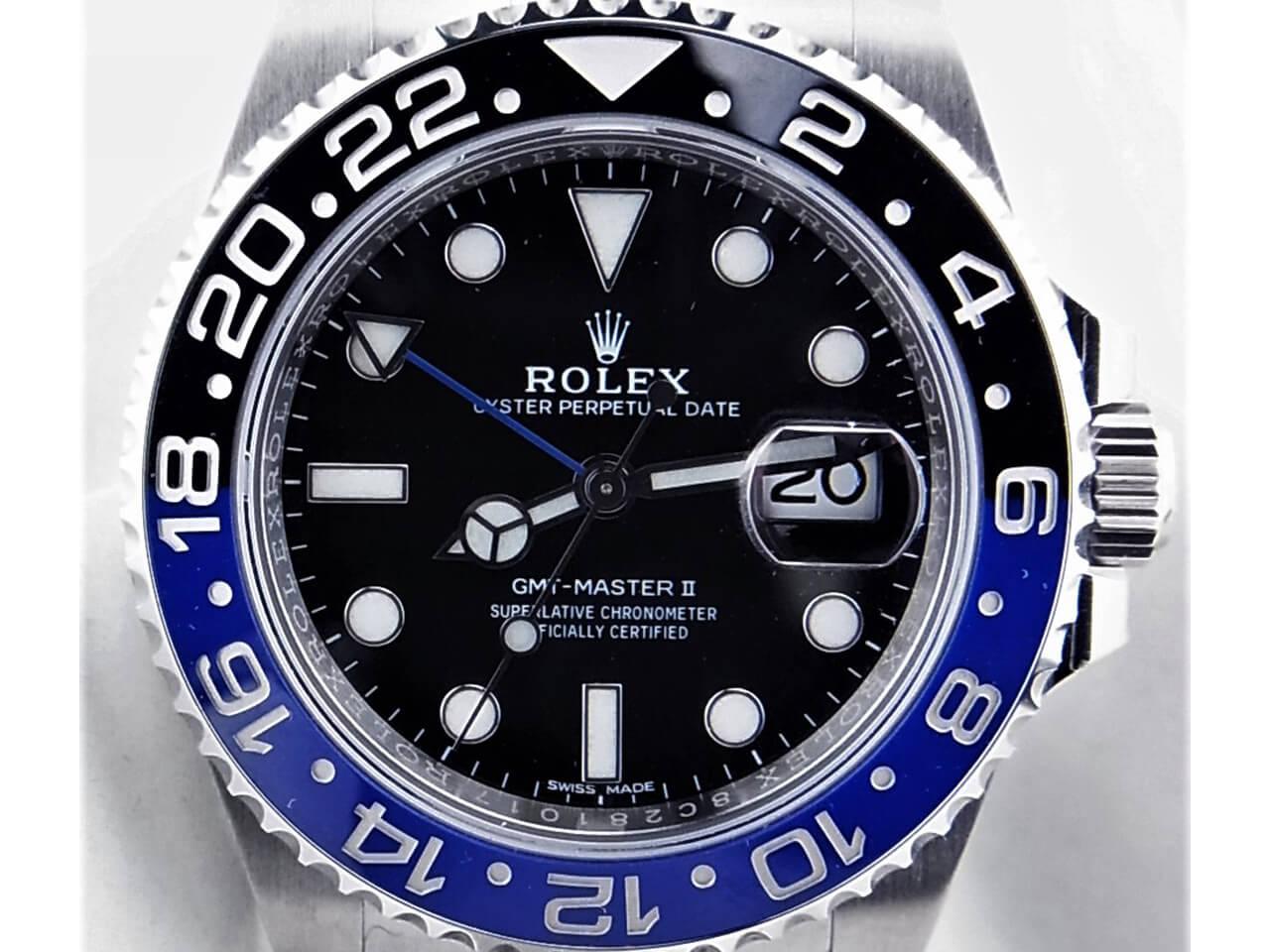 GMTマスターⅡ青黒ベゼル 116710BLNR