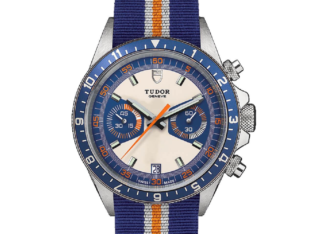 TUDOR-HERITAGE-CHRONO BLUE 70330B