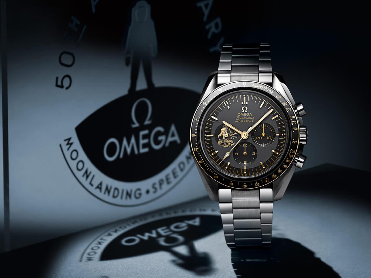 オメガ スピードマスター アポロ11号 50周年記念限定モデル 310.20.42.50.01.001｜時計買取のピアゾ
