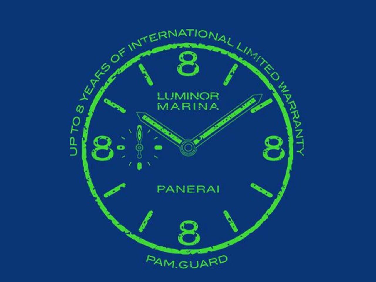 パネライ、国際保証が8年まで延長される「Pam.Guard」プログラムを発表！