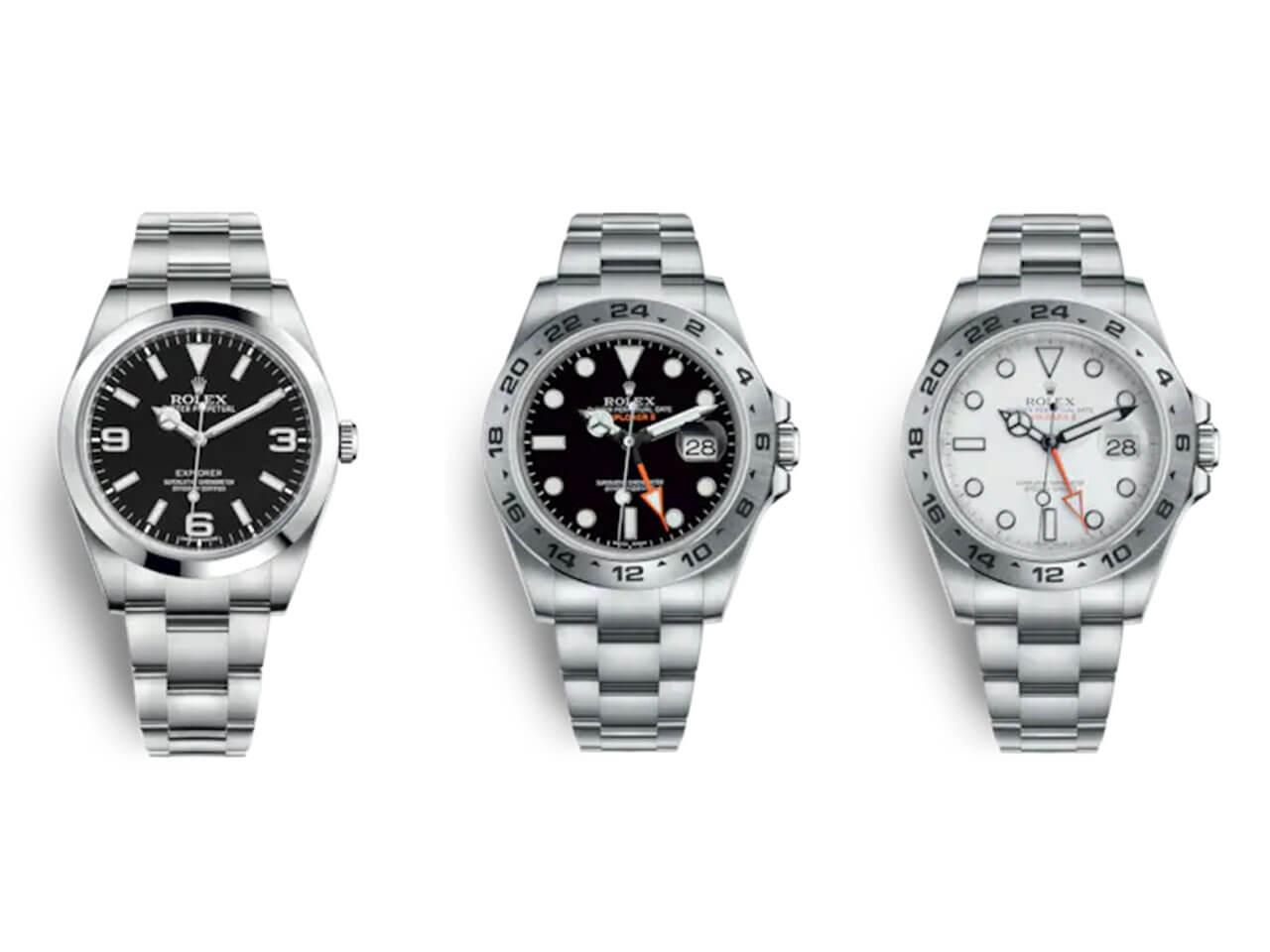 年4月最新版 ロレックス エクスプローラーi Ii価格表 時計買取のピアゾ