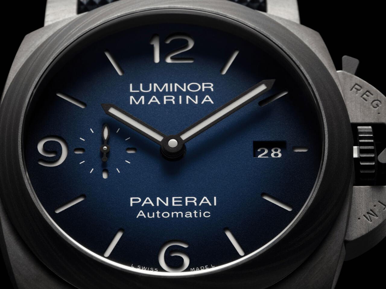 パネライ 2020年新作 ルミノール マリーナ ファイバーテック™ 44mm Ref. PAM01663｜時計買取のピアゾ