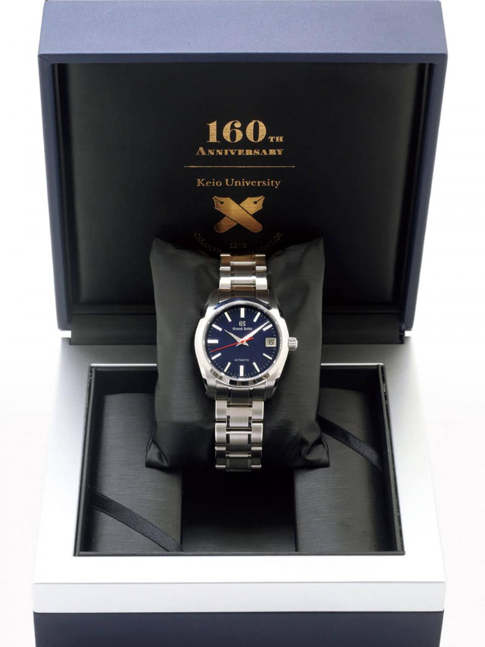 グランドセイコー究極のレアウォッチ 非売品の慶応モデル グランドセイコー 慶応義塾大学創立160周年記念品 Sbgr313 とは 時計買取のピアゾ