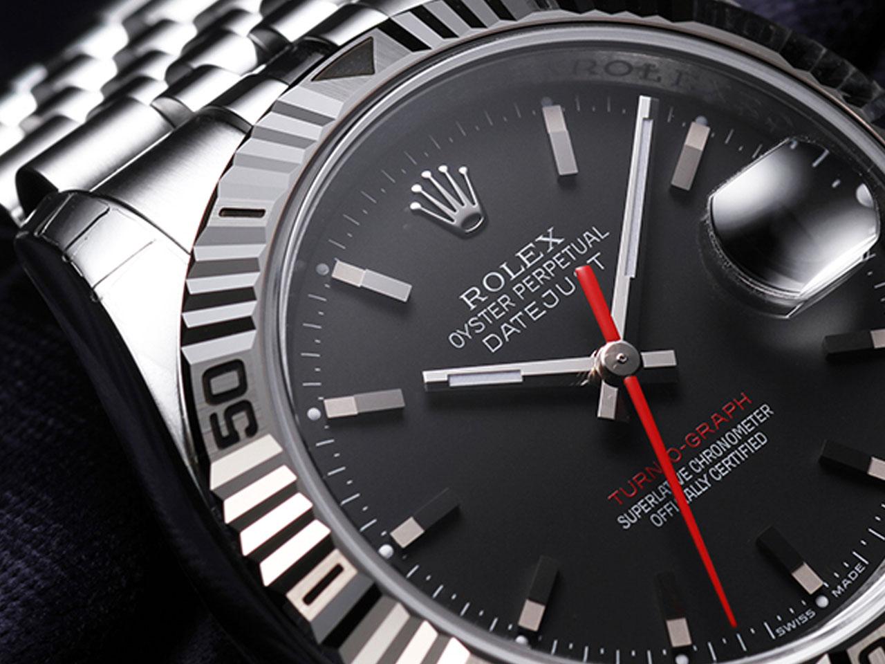 ロレックス ROLEX 116264 D番(2005年頃製造) ブラック メンズ 腕時計