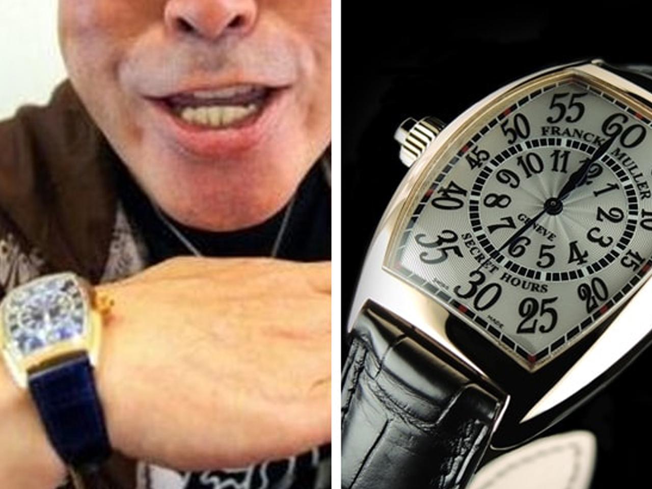 フランク ミュラー有名人着用モデル｜時計買取のピアゾ
