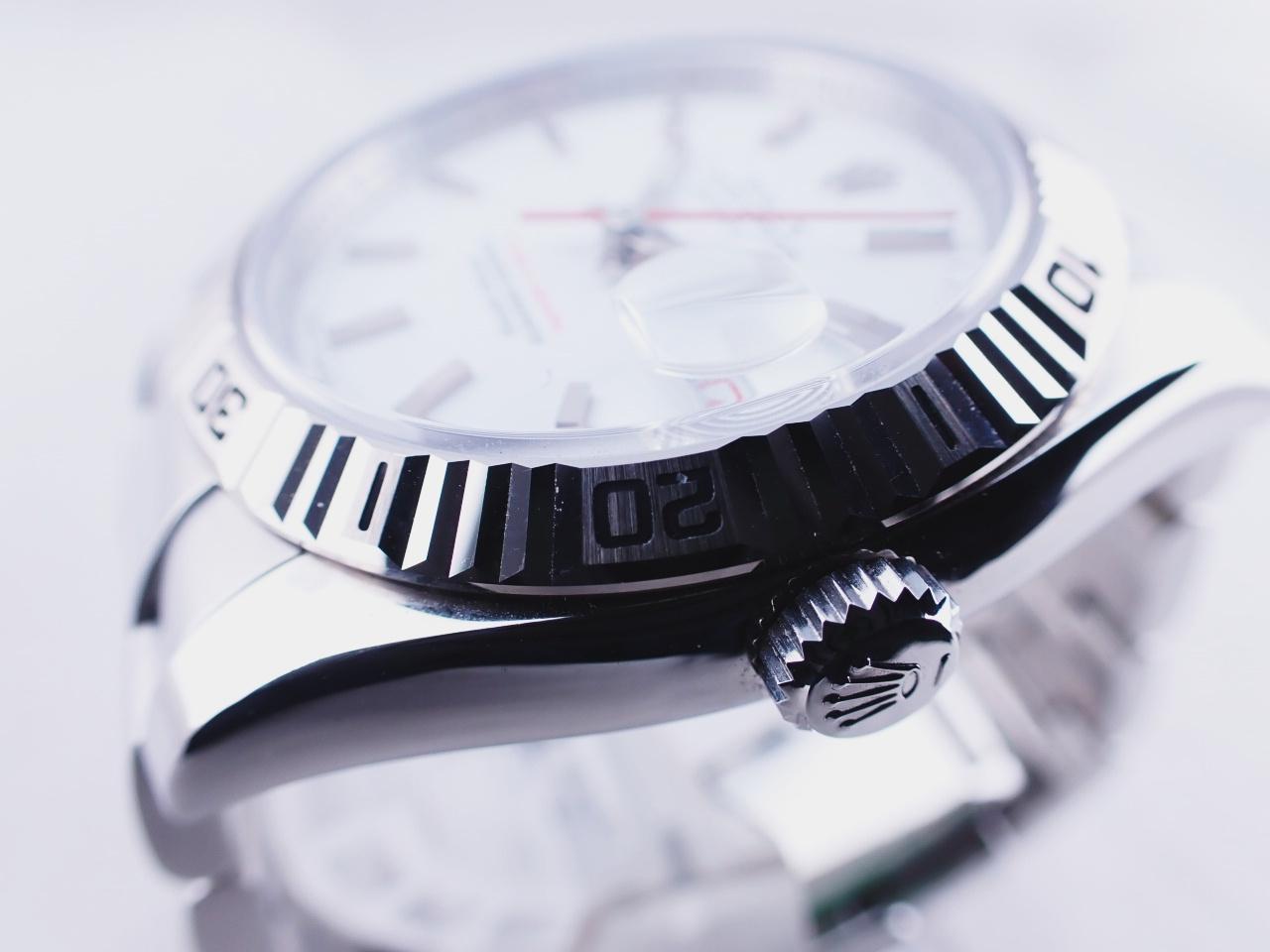 実機レビュー】ロレックス デイトジャスト ターノグラフ ホワイト