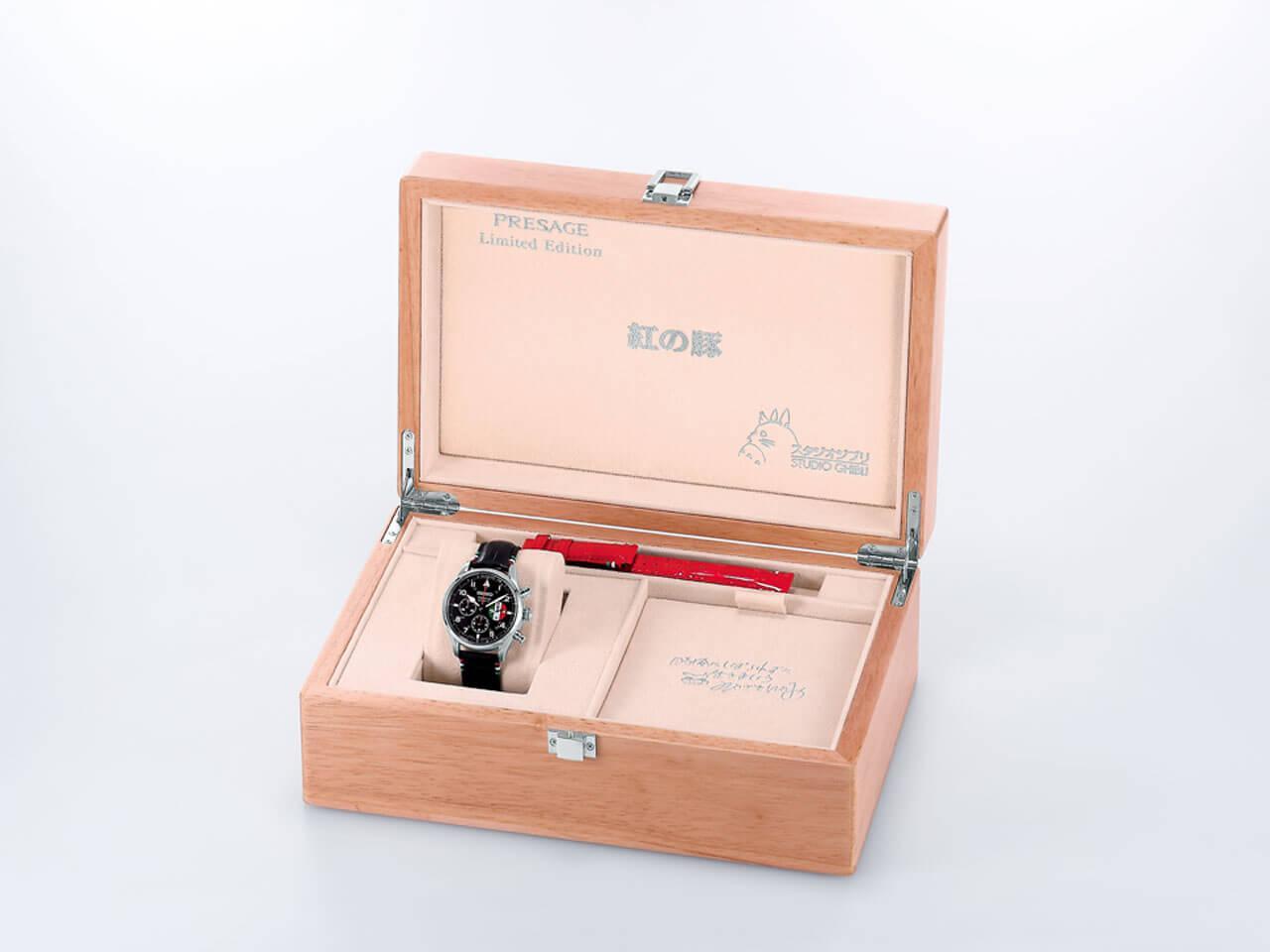 セイコー プレサージュ スタジオジブリ 紅の豚コラボレーションモデル SARK017 ボックス