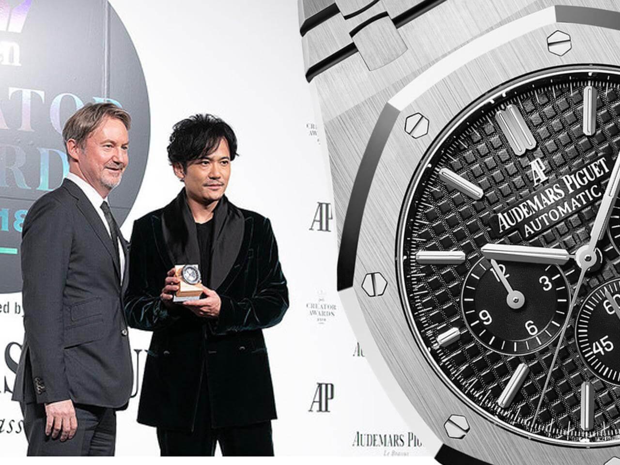 有名人愛用のロイヤルオーククロノグラフ定番高級腕時計