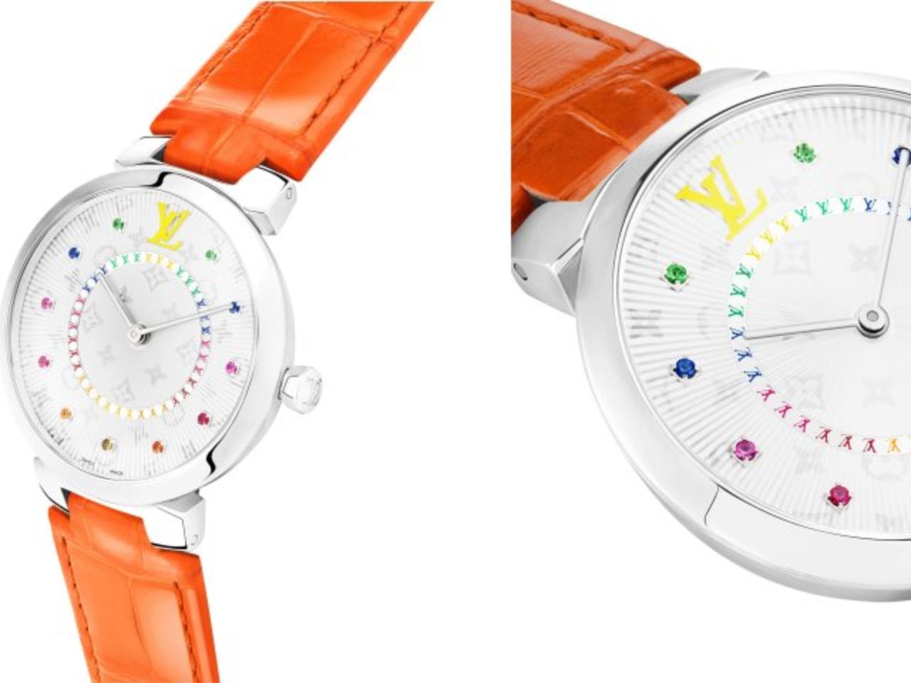 ルイヴィトンのレインボー腕時計のモデル種類、タンブール スリム PM レインボー＆タンブール スリム MM レインボー