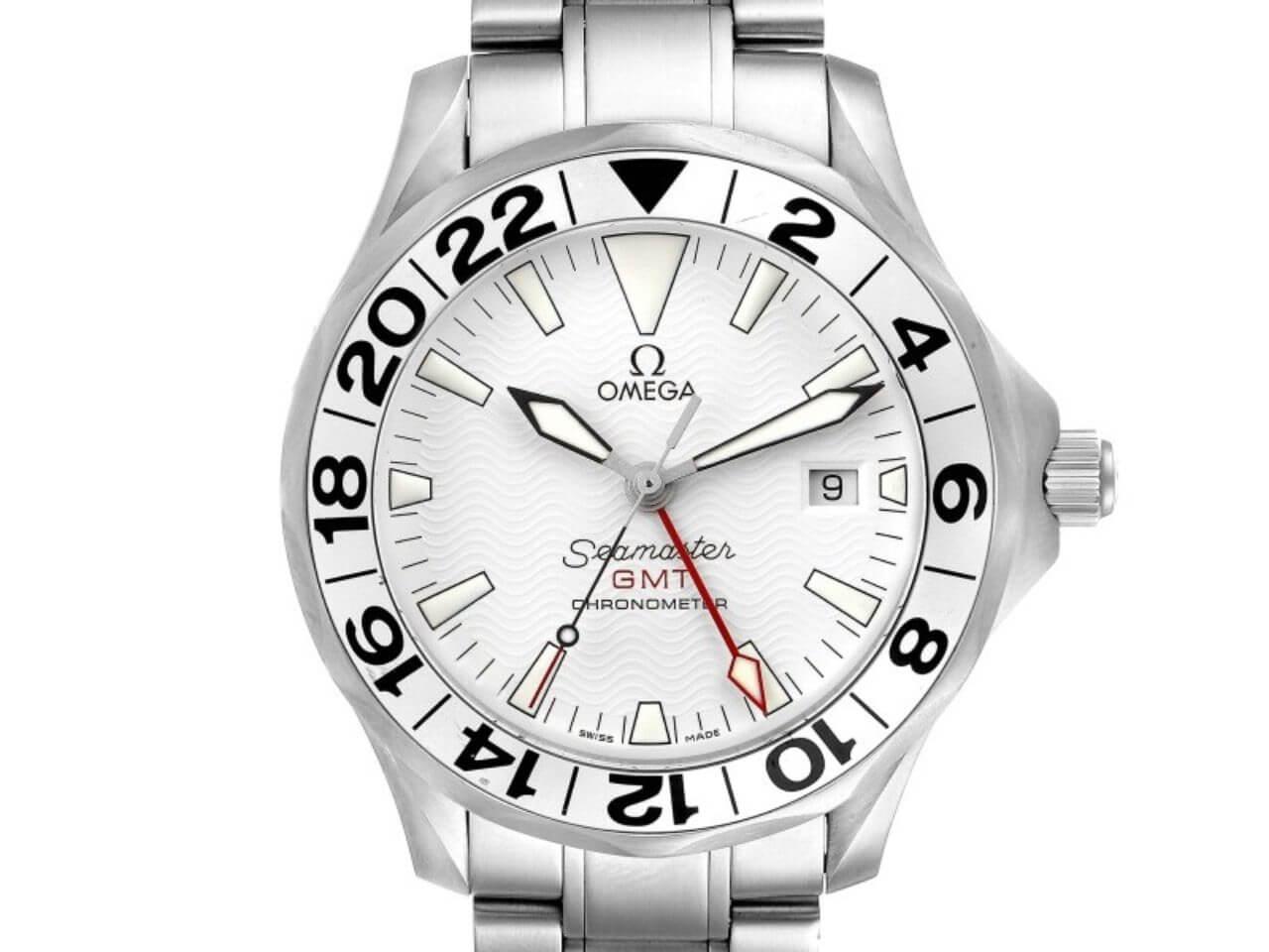 Omega Seamaster GMT Great White Omega Seamaster 300M GMT
