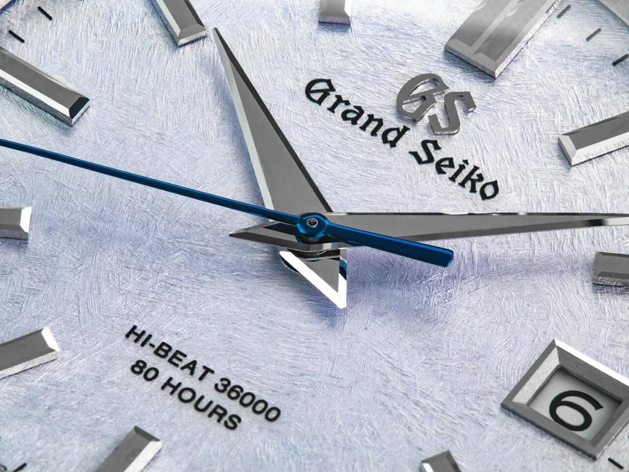 グランドセイコー2022年新作 ヘリテージコレクション 44GS 現代デザイン Ref. SLGH013 文字盤アップ