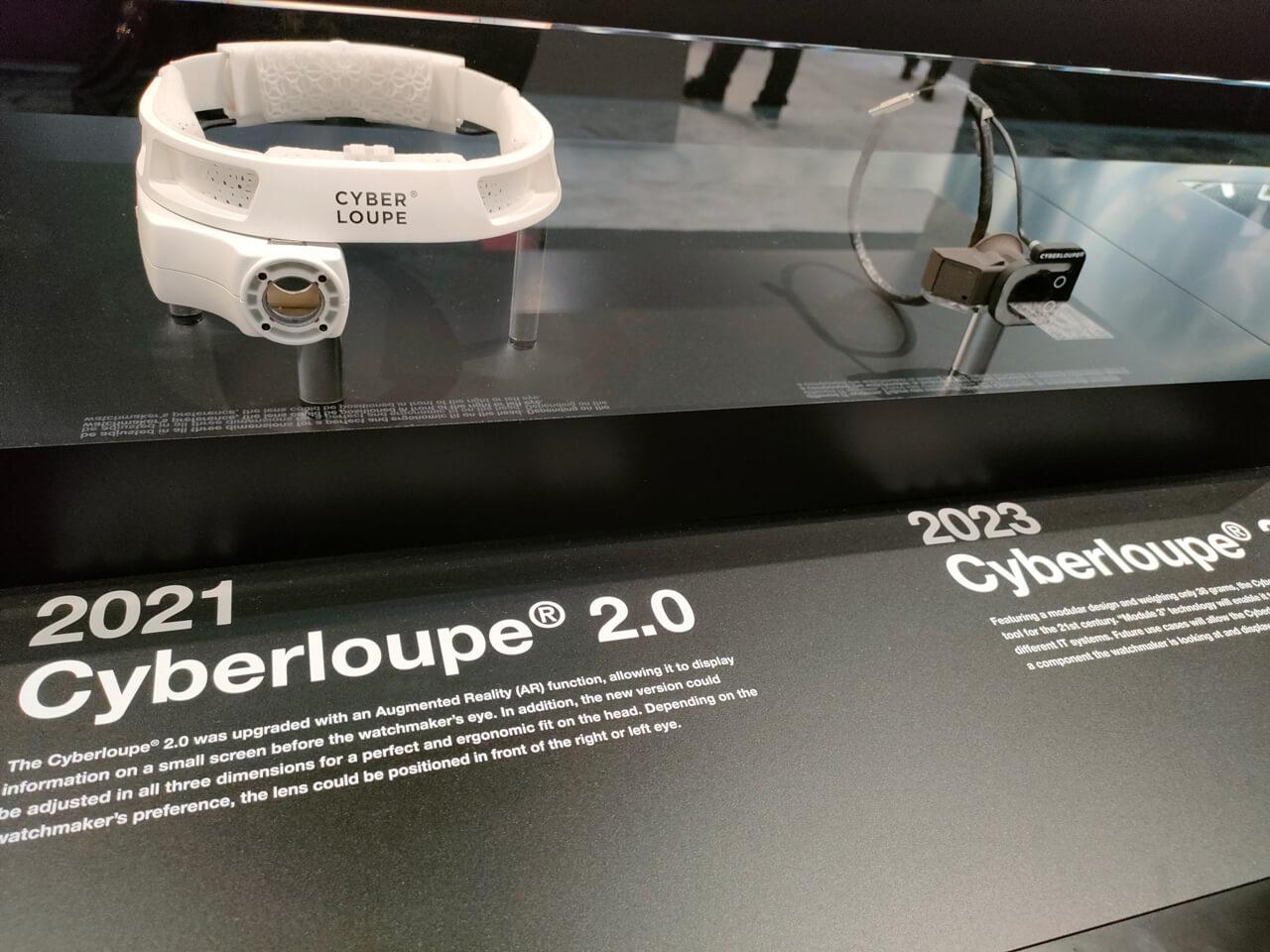 「Cyberloupe®」は高解像度カメラとネットワーク接続を備えた世界初のデジタル化された時計メーカーの拡大鏡
