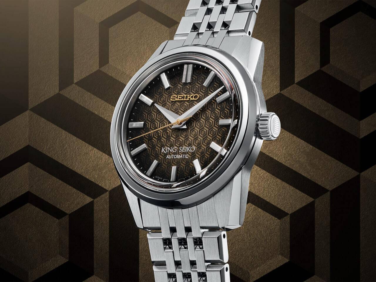 “2023年新作KSKシリーズのセイコー腕時計110周年限定モデル“亀戸亀甲”SDKS013”SDKS013