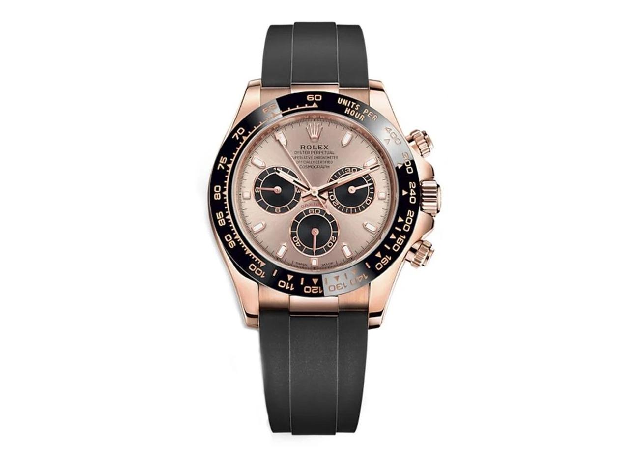 ロレックス　コスモグラフ デイトナ　エバーローズゴールド ブラックベゼル・インダイヤル 