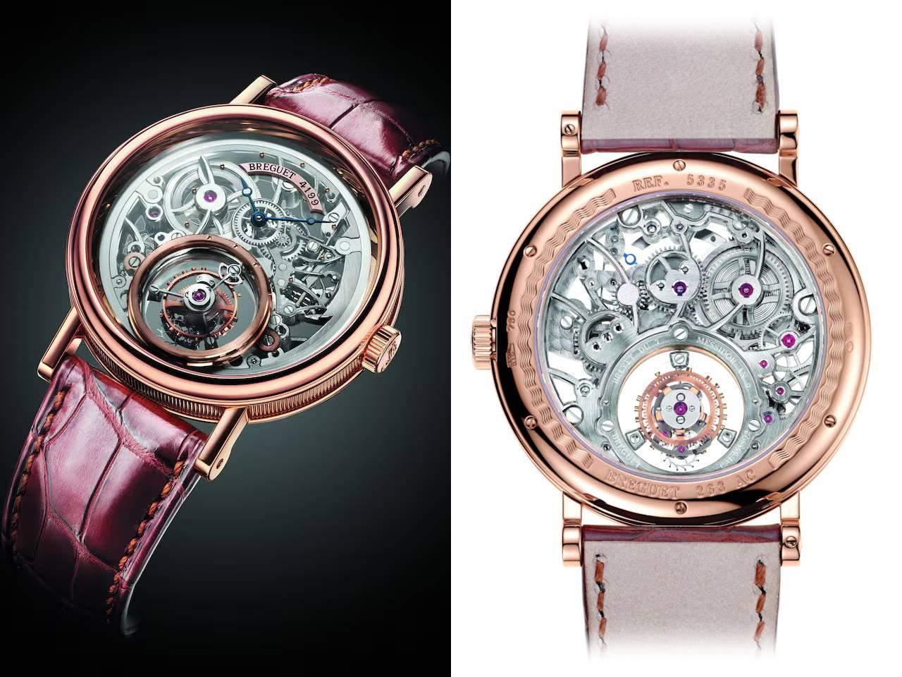 ブレゲ　クラシック トゥールビヨン・メシドール 5335　ローズゴールド スケルトン仕様