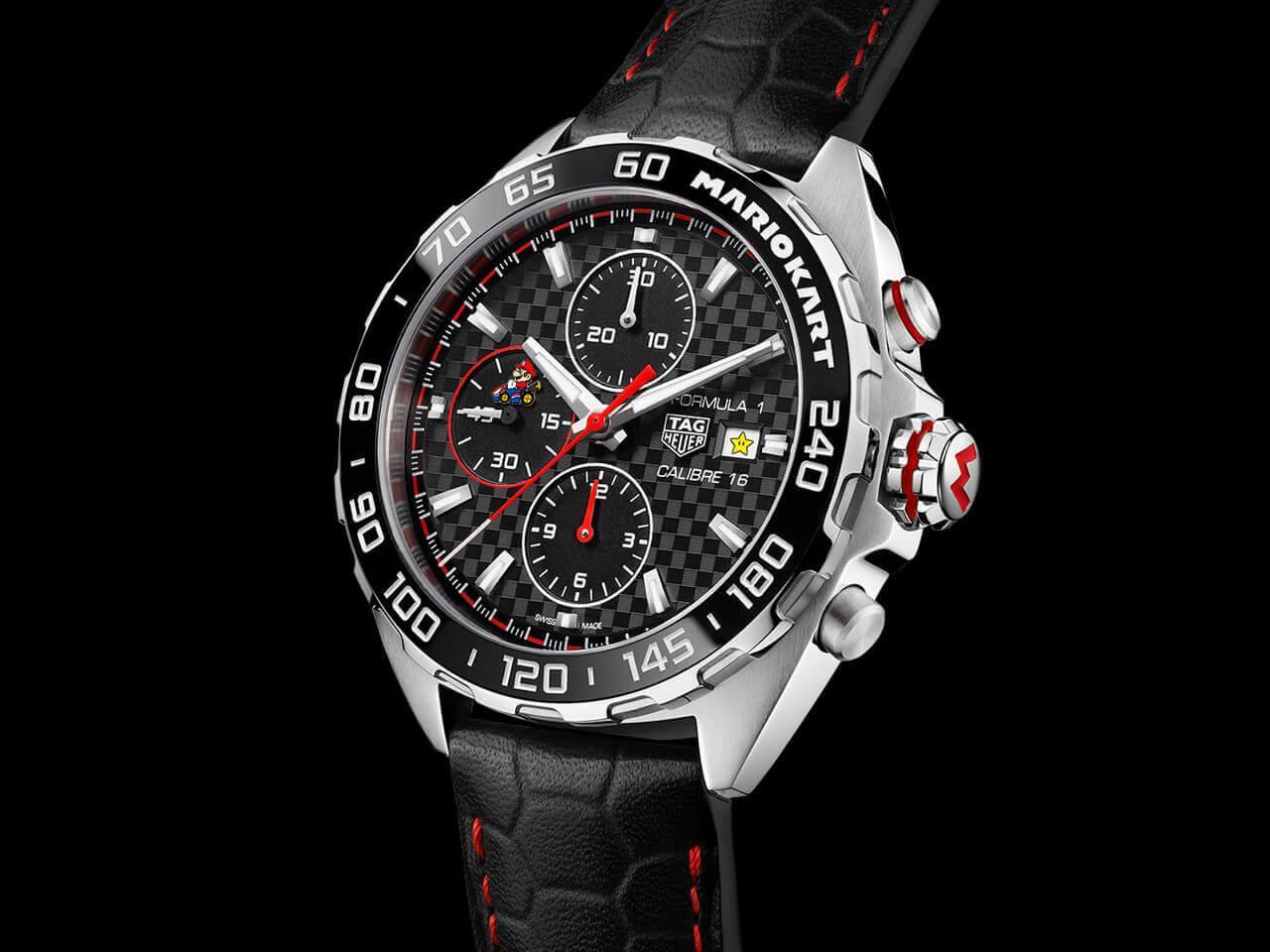 2022年発売のタグ・ホイヤー×任天堂コラボウォッチ　フォーミュラ1 × マリオカート　CAZ201E.FC6517