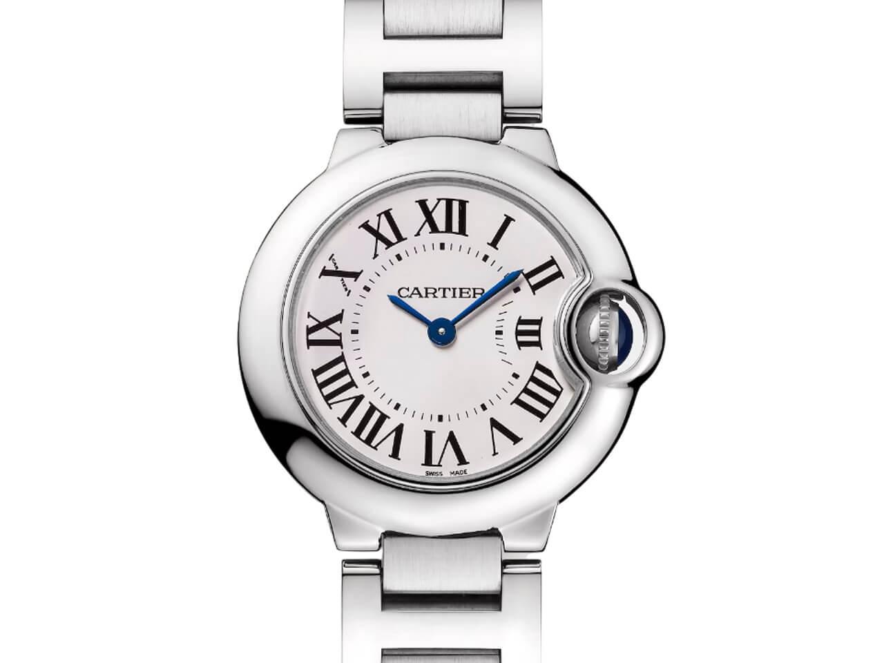カルティエ バロン ブルー 28mm WSBB0073 クォーツ