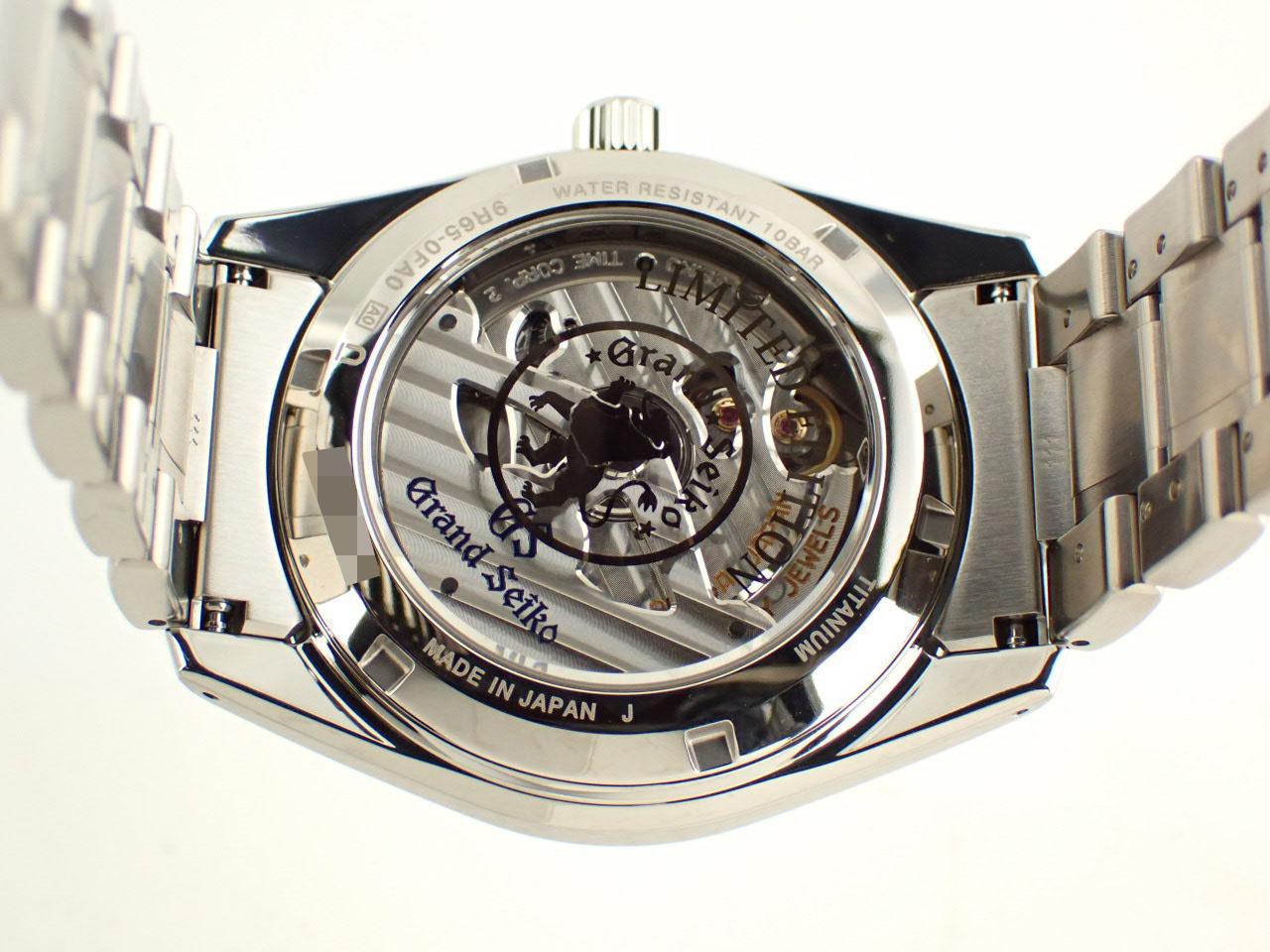 グランドセイコー SBGA517 裏蓋