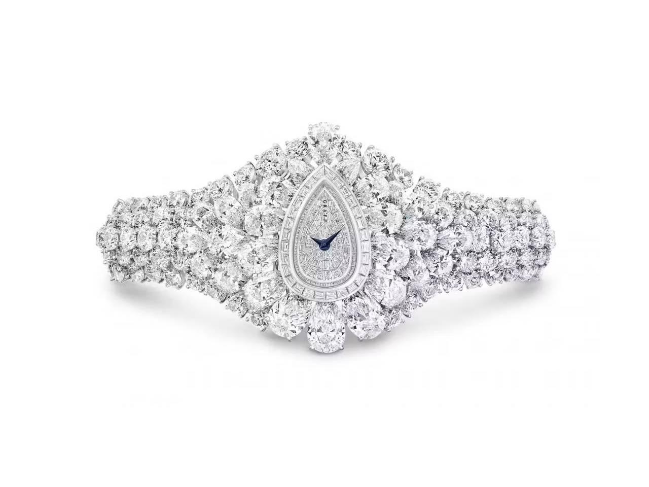 The 10 Most Expensive Watches In The World グラフ　ダイヤモンド ザ・ファシネーション　プラチナ ペアシェイプダイヤモンド