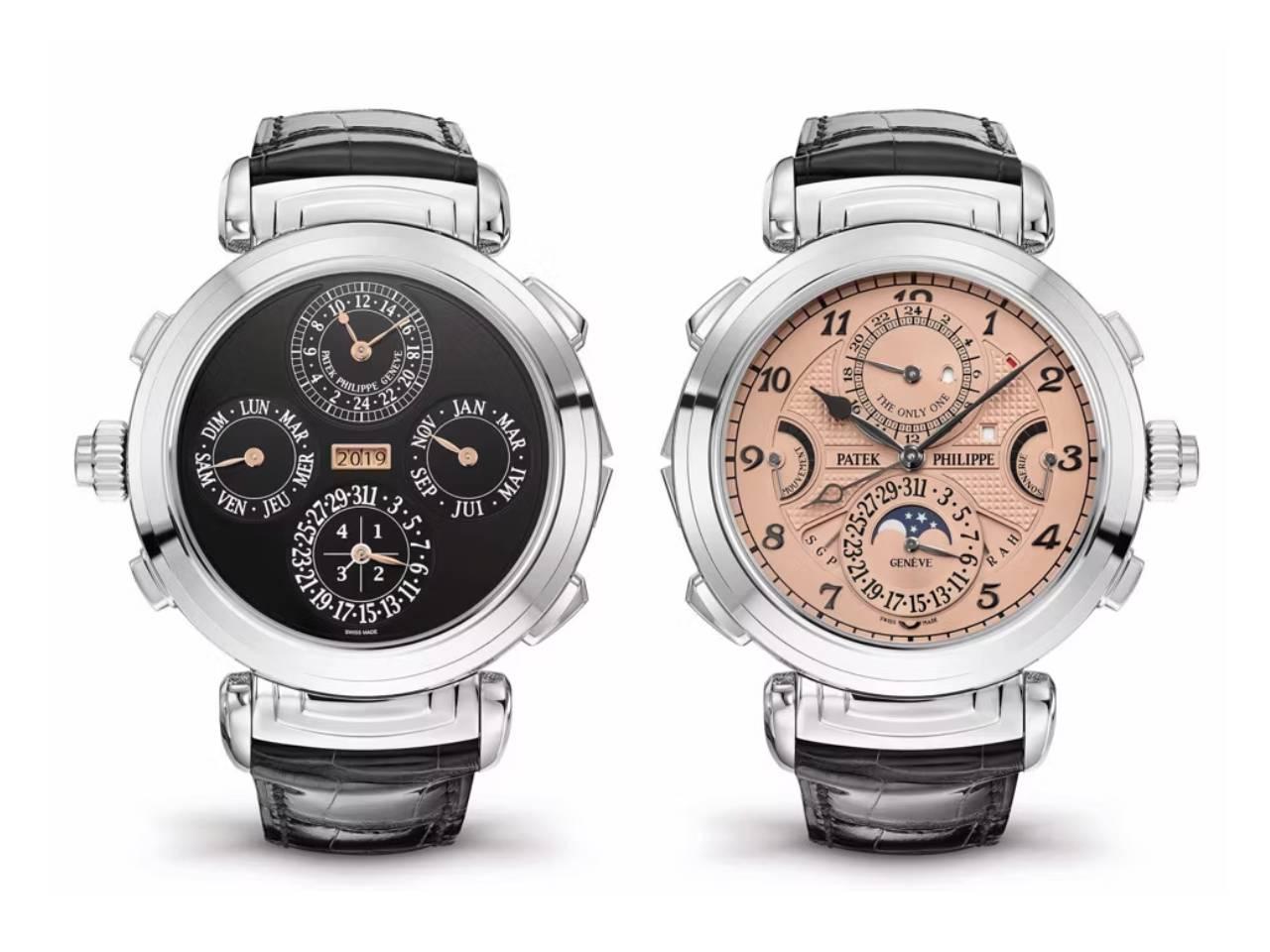 The 10 Most Expensive Watches In The World パテック・フィリップ　グランドマスター・チャイム　ステンレススティール ブラック・ローズゴールド文字盤