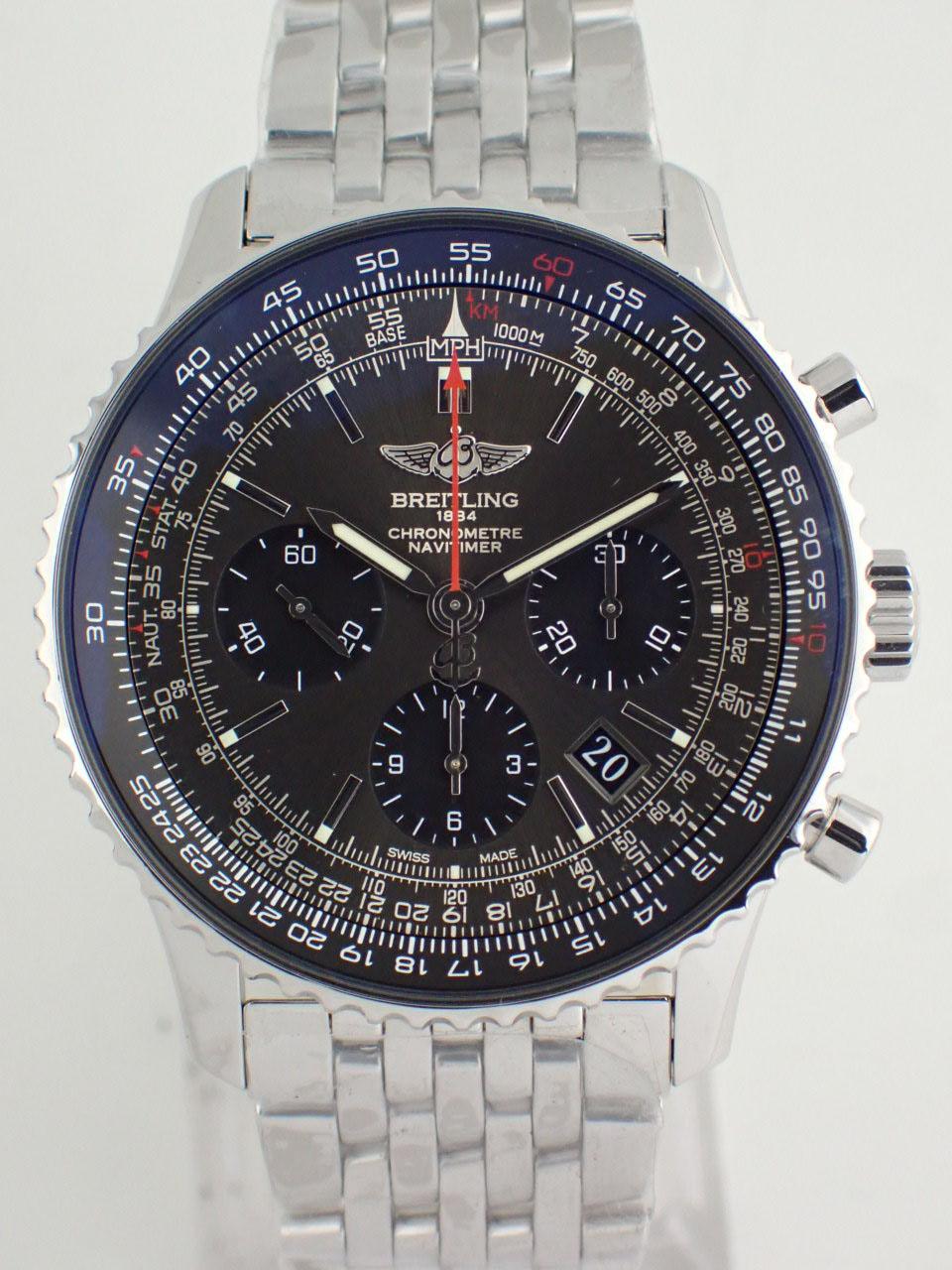 実機レビュー】ブライトリング ナビタイマー B01 世界限定1000本