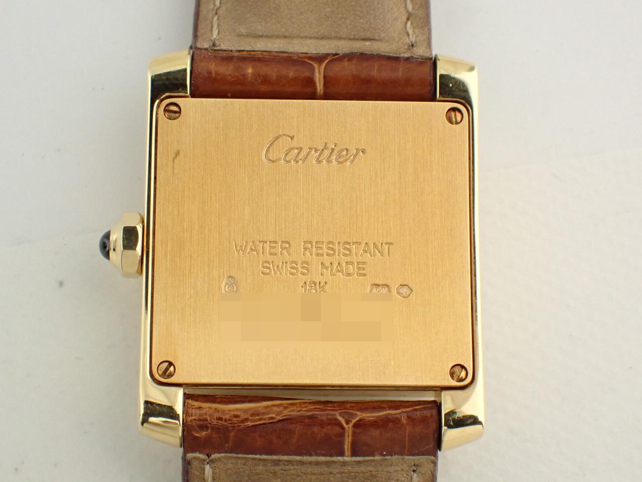 カルティエ W5000356 裏蓋