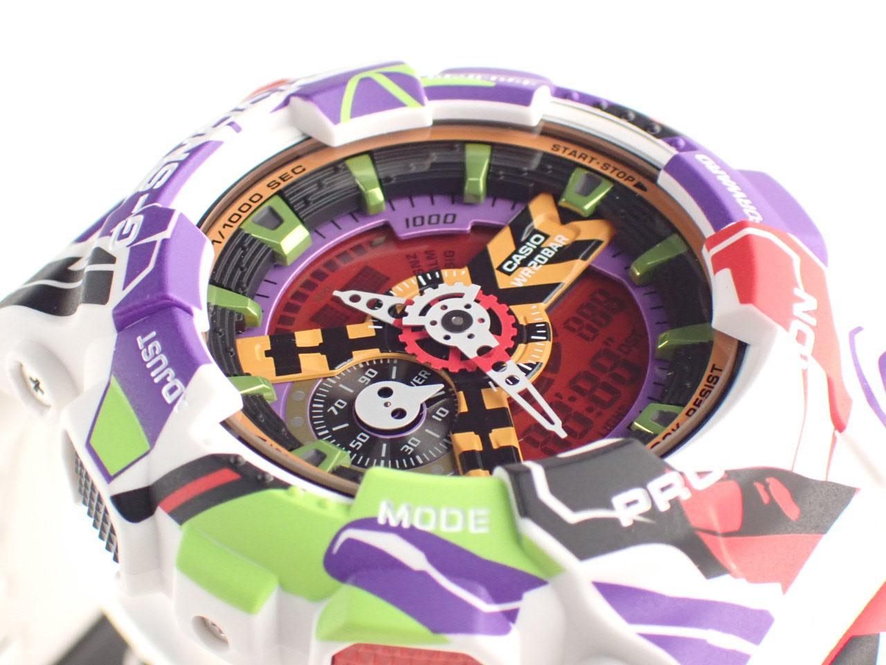 実機レビュー】カシオ G-SHOCK 110シリーズ エヴァンゲリオン