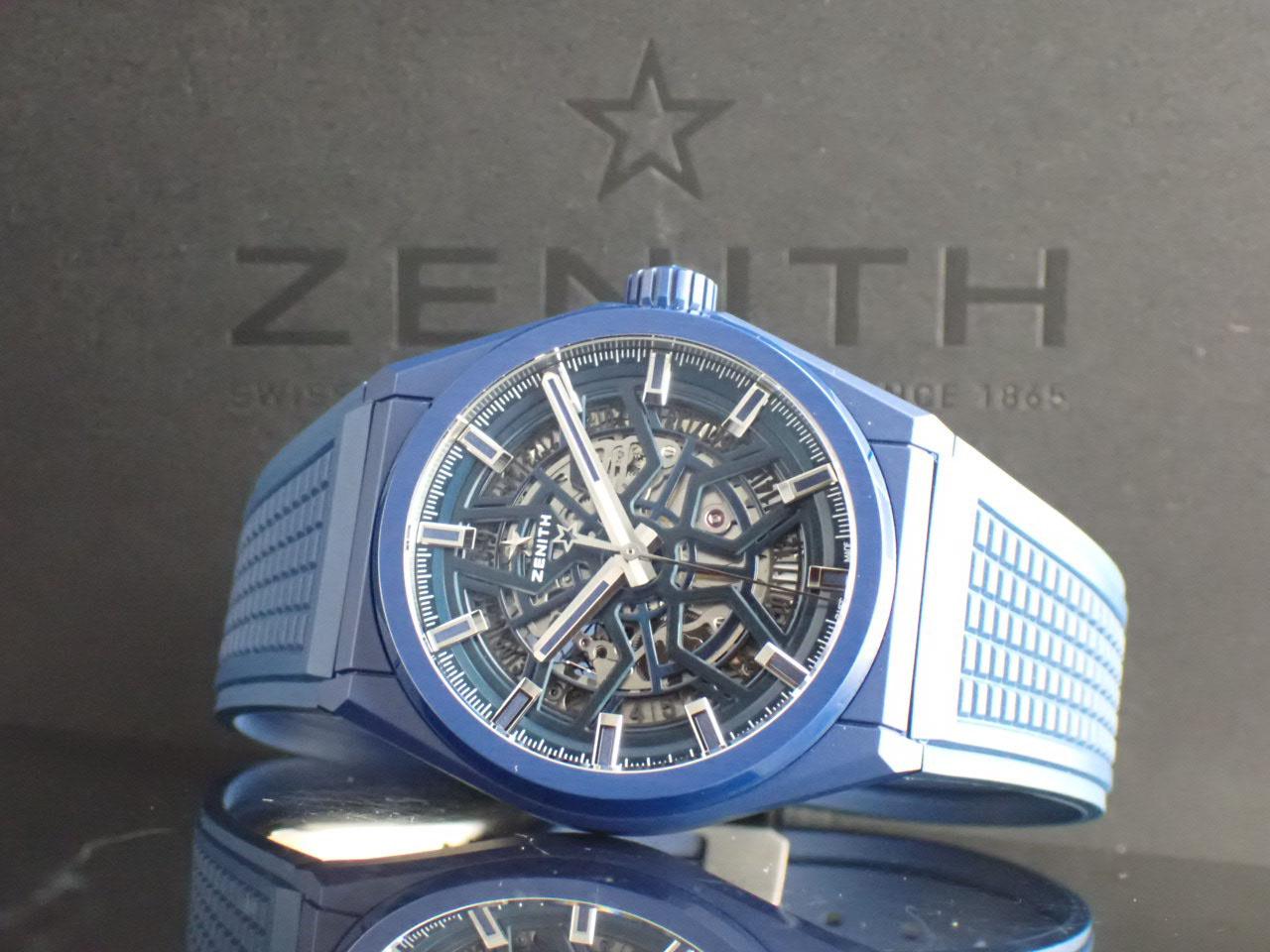 実機レビュー】ゼニス デファイ クラシック ブルーセラミック 49.9003