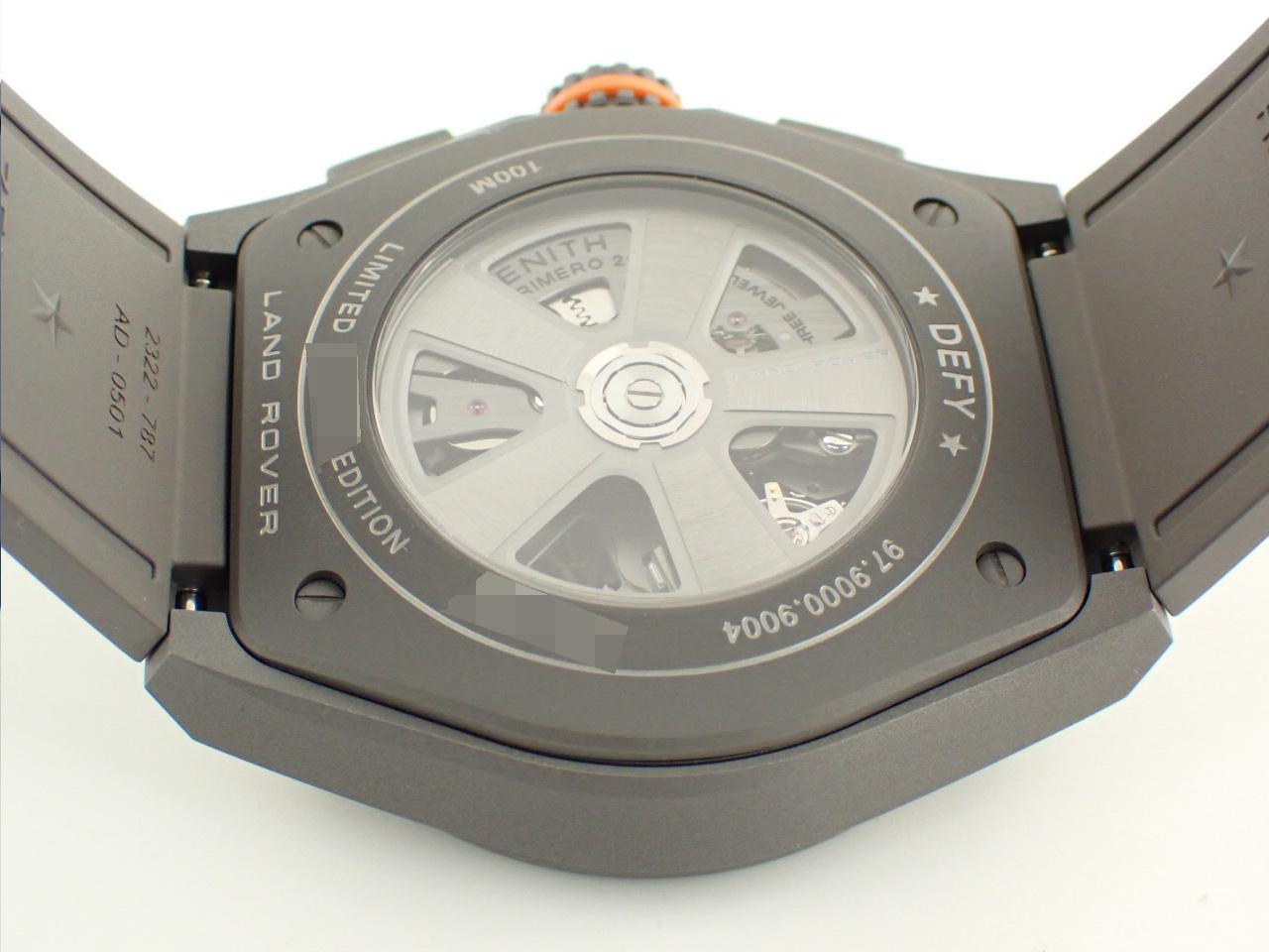 ゼニス 97.9000.9004/01.R787 裏蓋