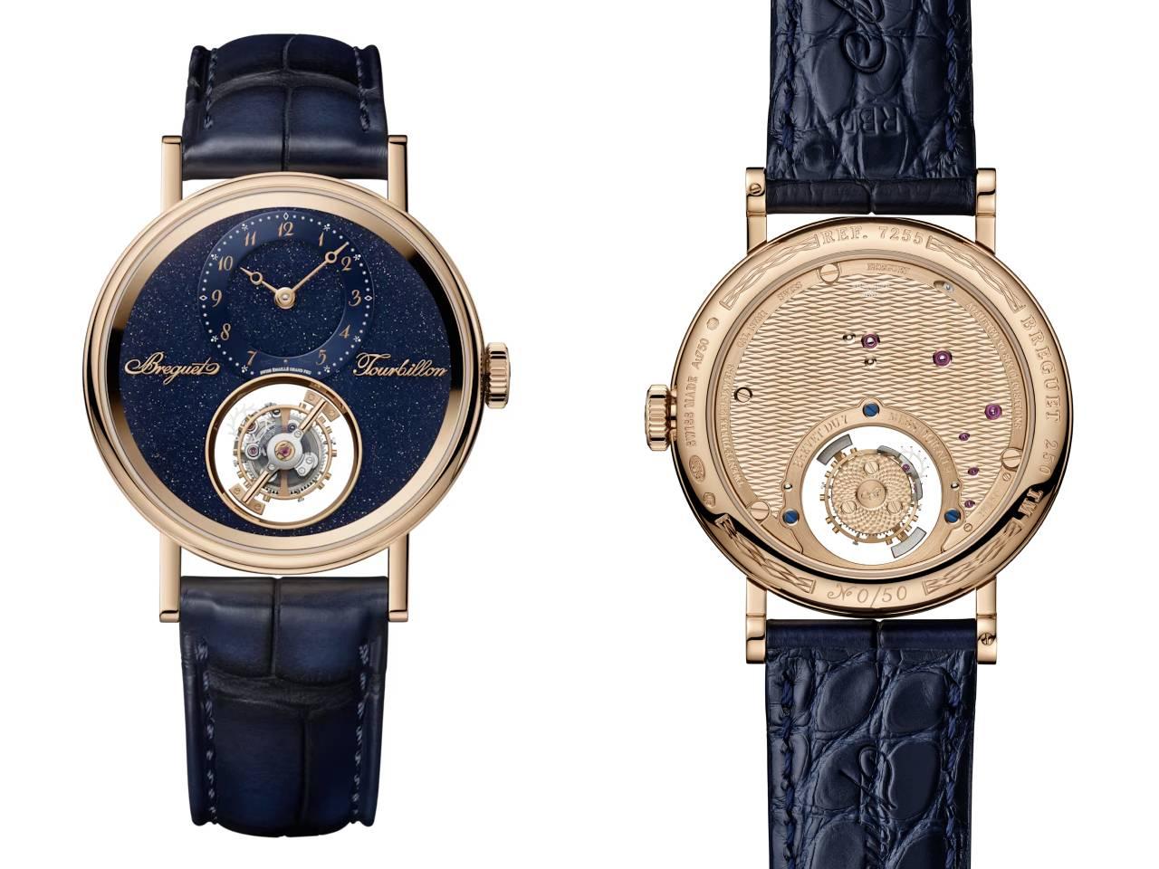 ブレゲ　クラシック トゥールビヨン シデラル 7255　ブレゲゴールド アベンチュリン文字盤