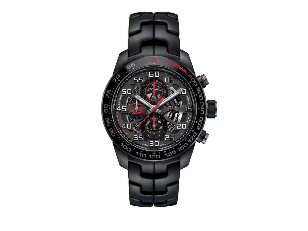 2017年 タグ･ホイヤー 新作 カレラ キャリバー ホイヤー01 クロノグラフ アイルトン・セナ スペシャルエディション CAR2A1L.BA0688