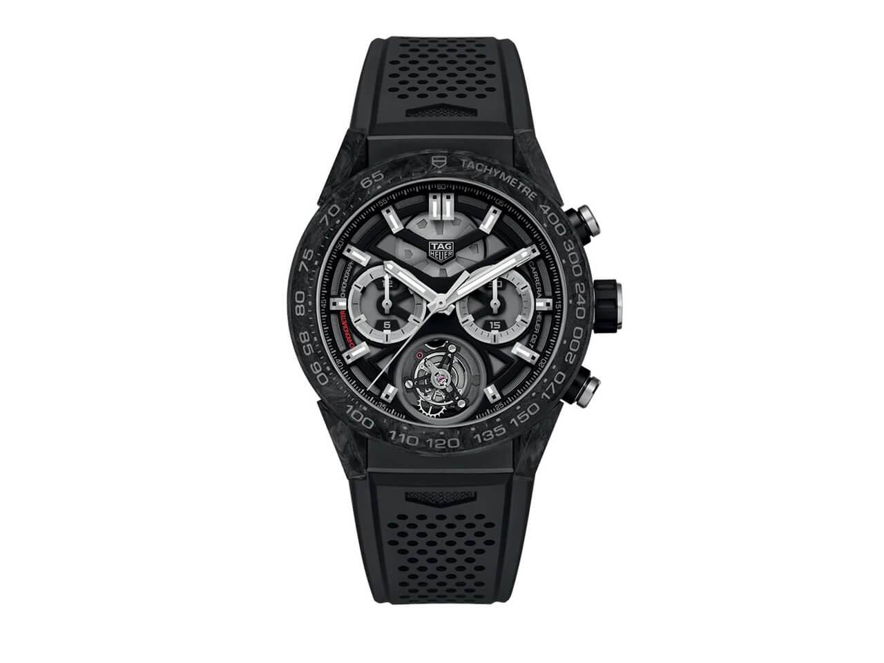 2017年 タグ･ホイヤー 新作 カレラ キャリバー ホイヤー02T トゥールビヨン CAR5A8W.FT6071