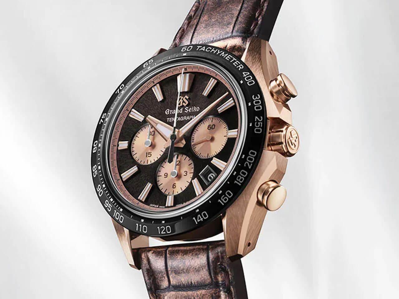 GS特選会 2024“テンタグラフ”SLGC002は黒茶系のクロノグラフ