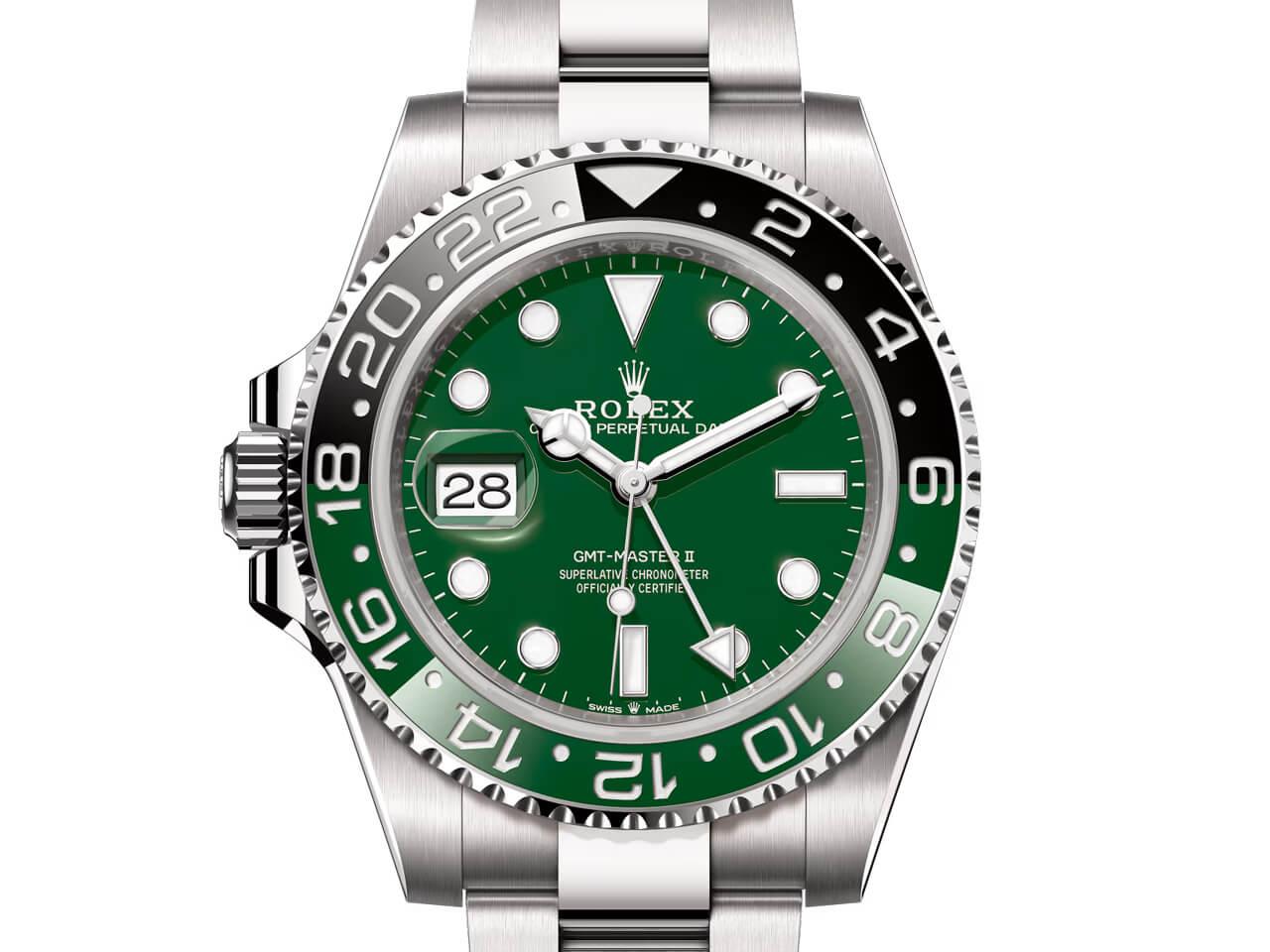 ロレックス GMTマスターII 126729VTNR グリーンセラミック