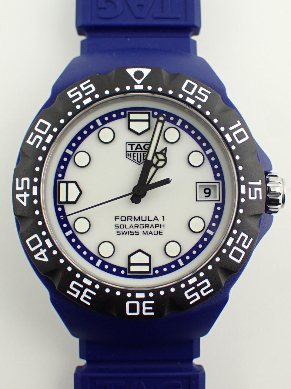 実機レビュー】タグ・ホイヤー フォーミュラ1 ソーラーグラフ