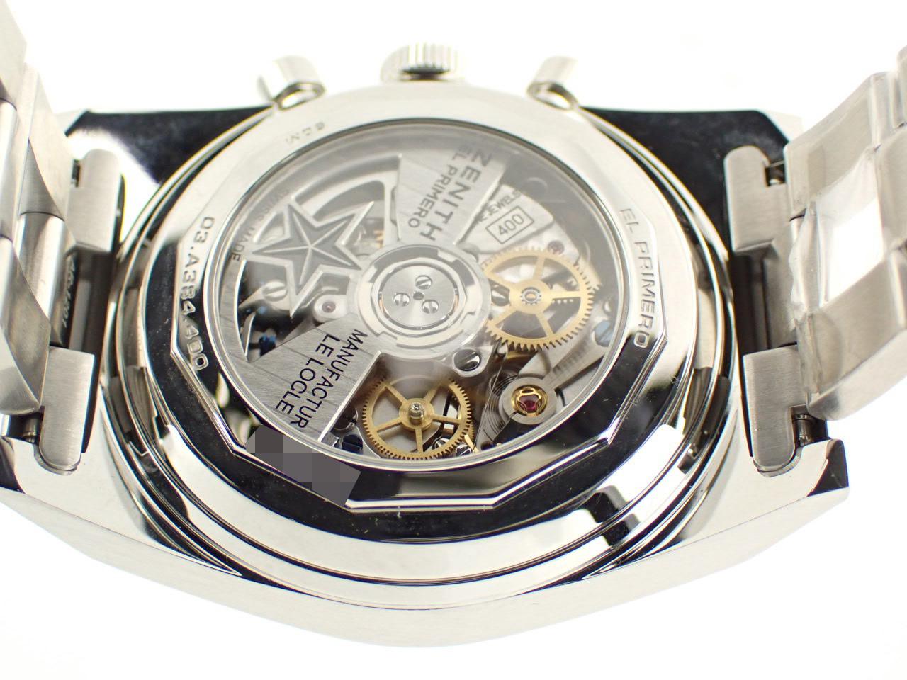 ゼニス 03.A384.400/385.M385 裏蓋