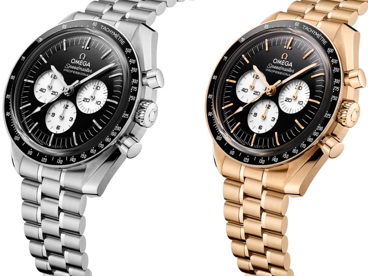 細部まで磨かれたケース&ブレスレット