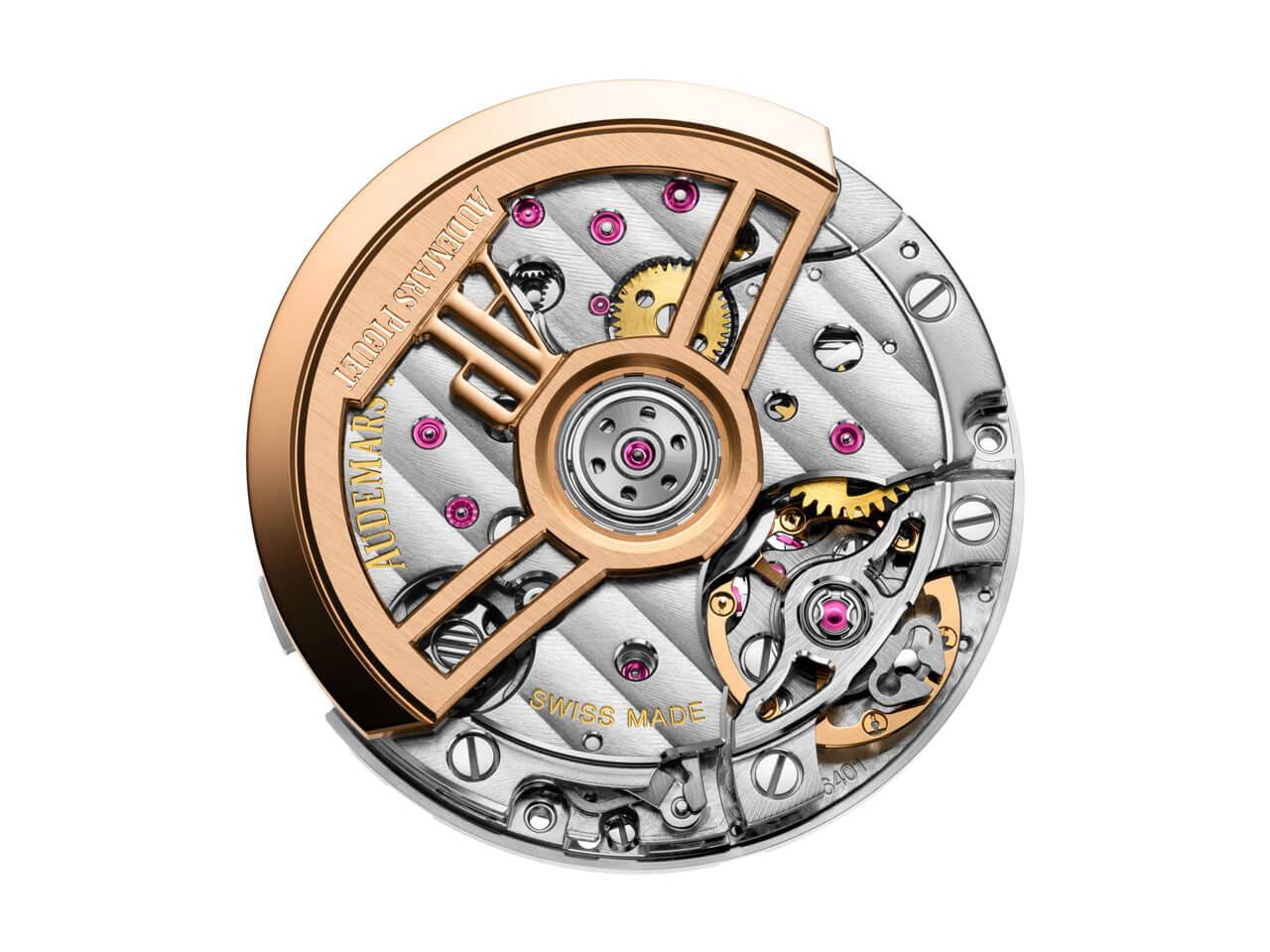 自社製自動巻きクロノグラフキャリバー6401