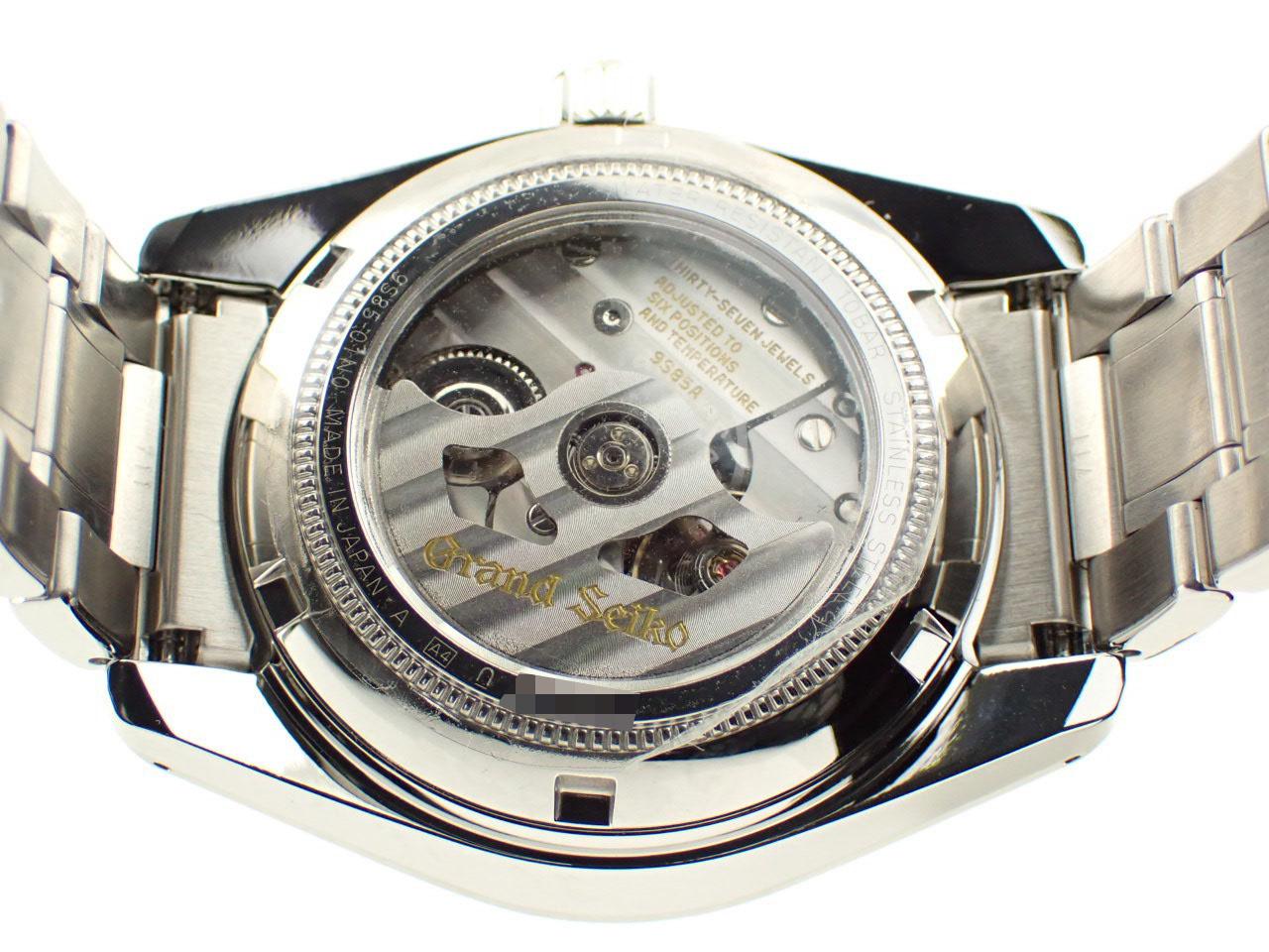 グランドセイコー SBGH301 裏蓋