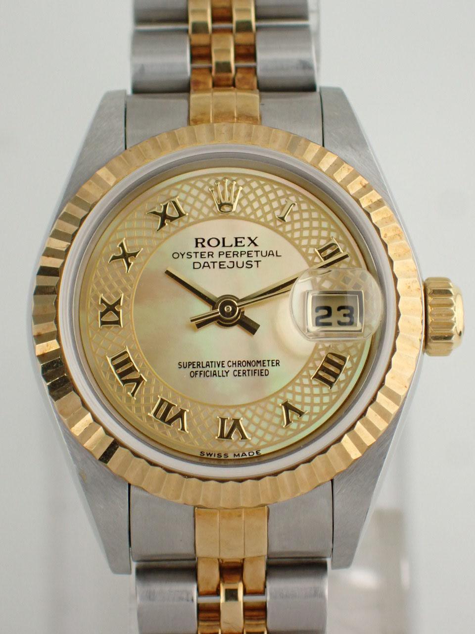 ロレックス 79173NRD 文字盤